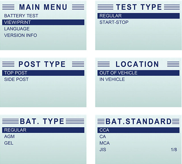 BT780 Battery Analyzer Function and top features