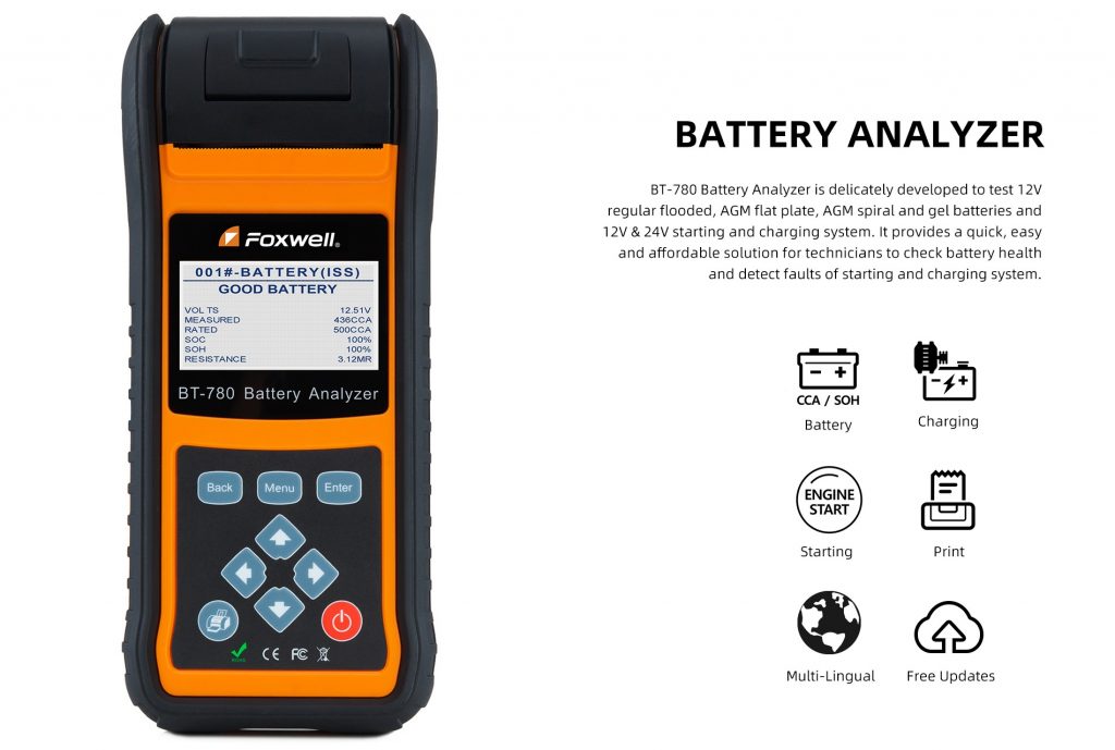 Foxwell BT780 Battery Analyzer 1