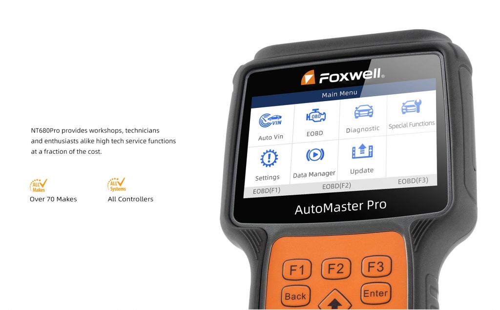 Foxwell NT680Pro All System Scanner 
