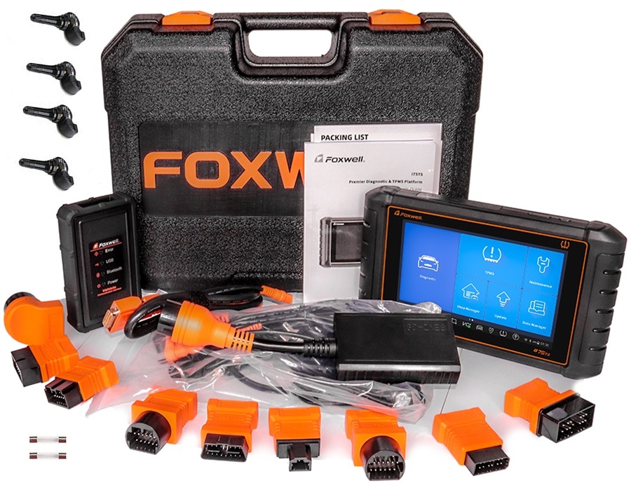 Foxwell i75TS Premier Diagnostic & TPMS Platform Package