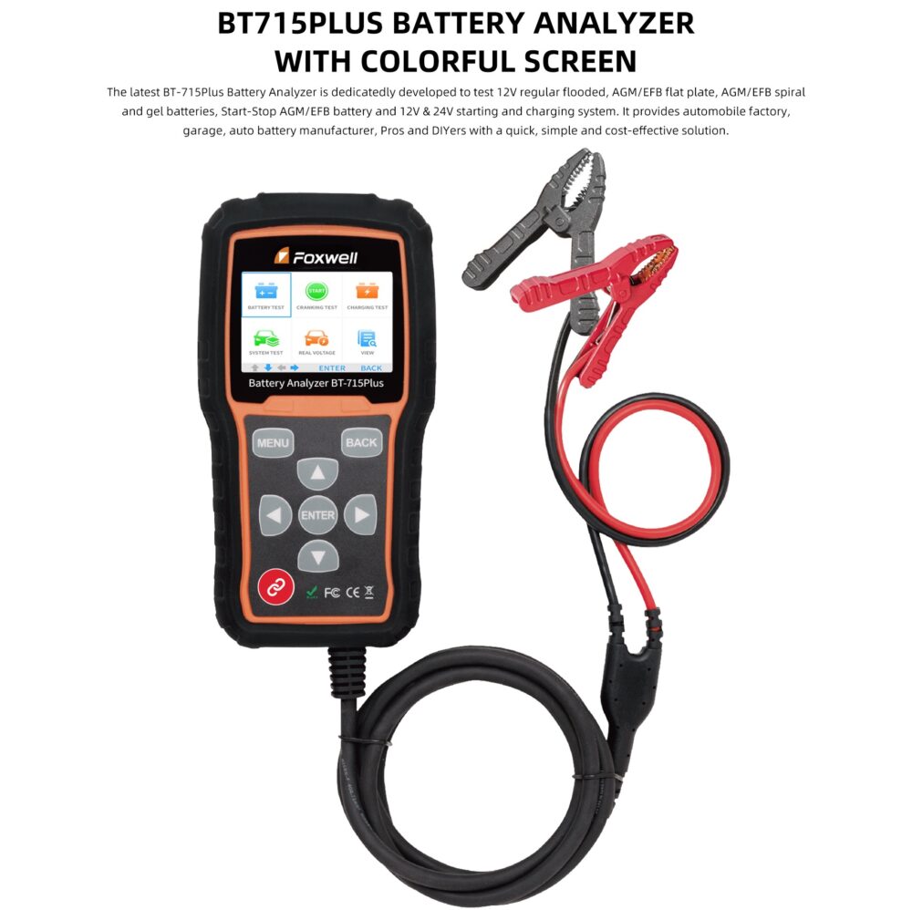 Foxwell BT715Plus colorfull screen