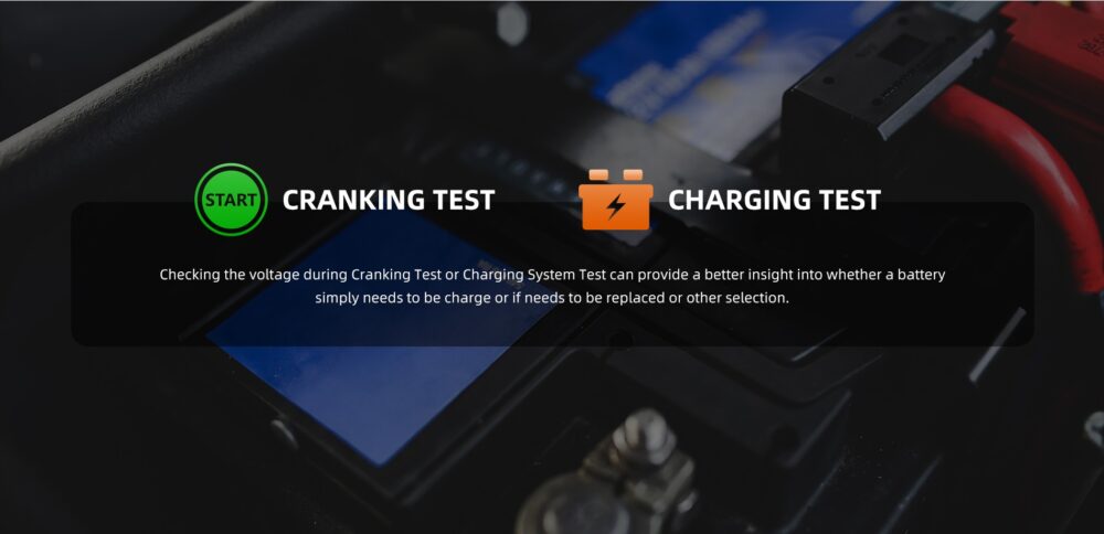 Foxwell BT715Plus cranking test