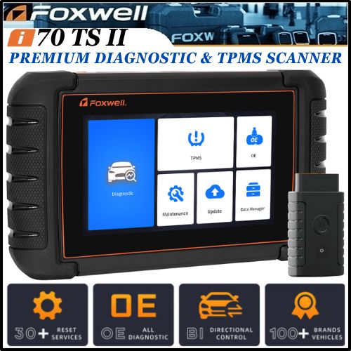 Foxwell i70TSII Premium Diagnostic & TPMS Scanner