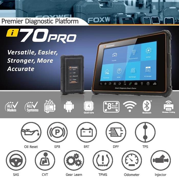 Foxwell i70Pro Premier Diagnostic Platform – FOXWELL SA
